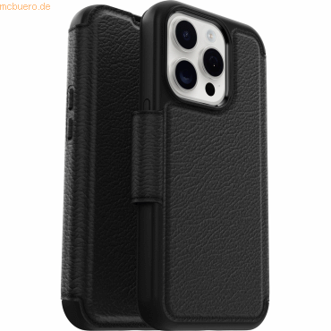 Otterbox OtterBox Strada MagSafe iPhone 15 Pro Shadow - black von OtterBox