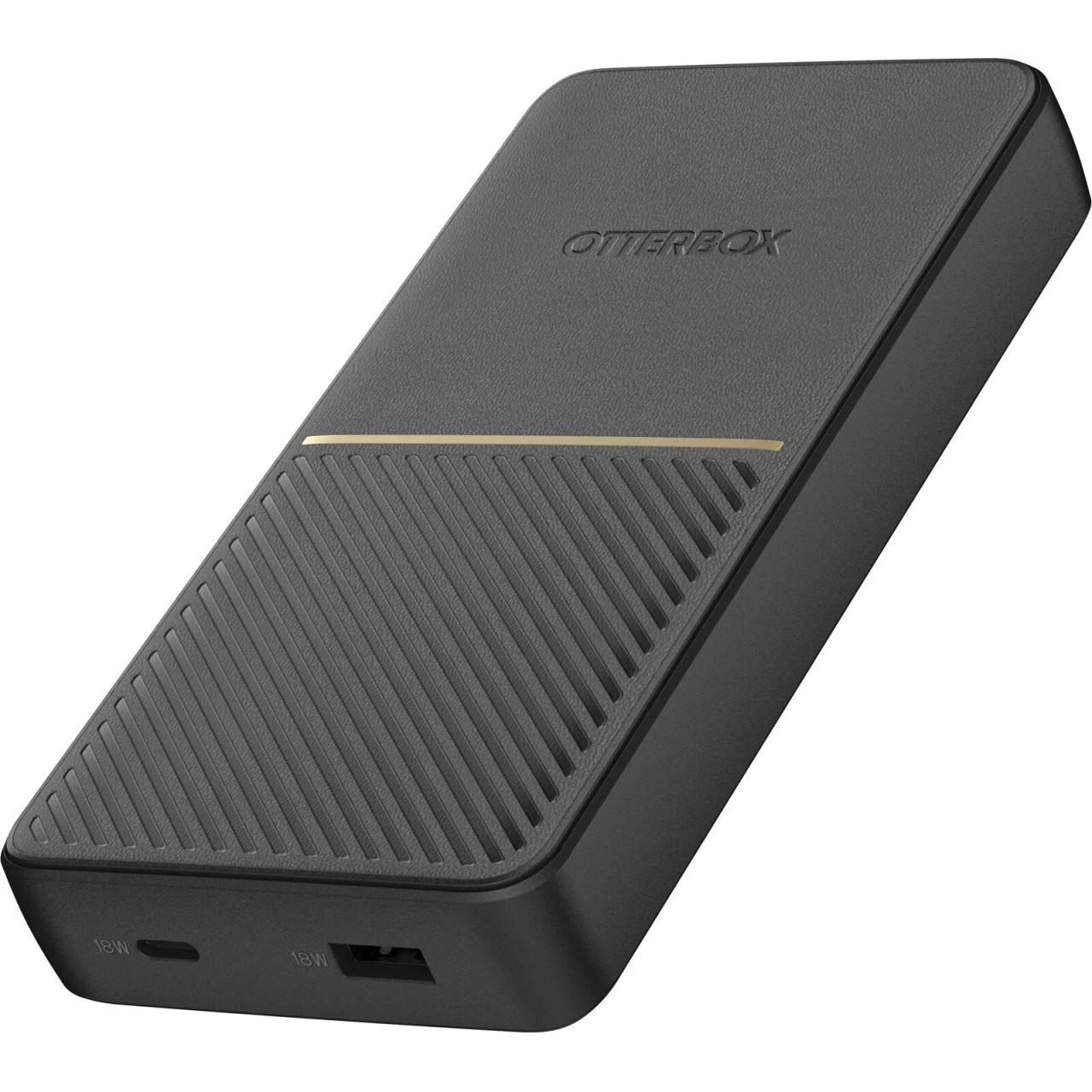 Otterbox PowerBank, 20000 mAh, USB-A & USB-C - schwarz von OtterBox