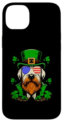 Hülle für iPhone 14 Plus St. Patrick Otterhound Hund Leprachaun Patricks Day von Otterhounds Otterhound Dog Lover Gifts