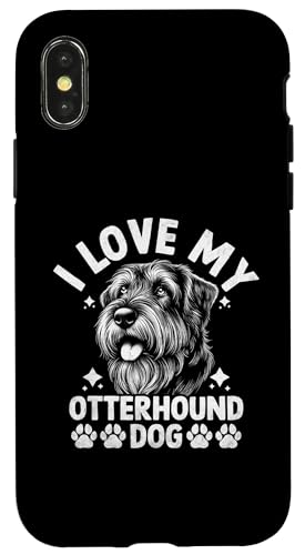 Hülle für iPhone X/XS Ich liebe meinen Otterhound Dog Otterhounds von Otterhounds Otterhound Dog Lover Gifts