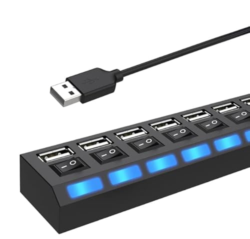 USB Hub 7 Port USB 2.0 von Oupdate