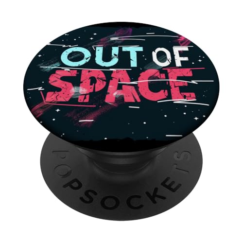 Out of Space Thema für Astronauten-Enthusiasten PopSockets mit austauschbarem PopGrip von Out of Space Outfit