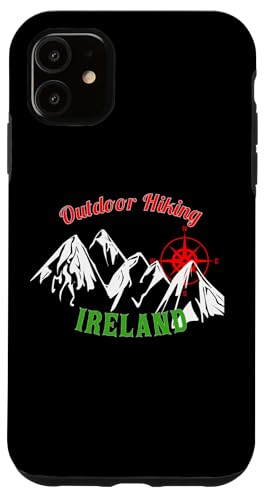 Hülle für iPhone 11 Hiking Irland Mountain Compass Outdoor Grafik von Outdoor Hiking