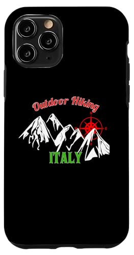 Hülle für iPhone 11 Pro Wandern Italien Berg Kompass Outdoor Grafik von Outdoor Hiking