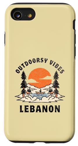 Hülle für iPhone SE (2020) / 7 / 8 Outdoorsy Vibes Lebanon Reise Urlaub Libanon von Outdoorsy Vibes Lebanon Designs