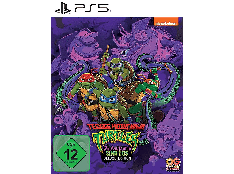 TMNT: Die Mutanten sind los - Deluxe Edition [PlayStation 5] von Outright Games