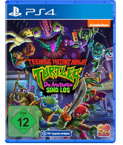 Teenage Mutant Ninja Turtles: Die Mutanten sind los - PS4 von Outright Games