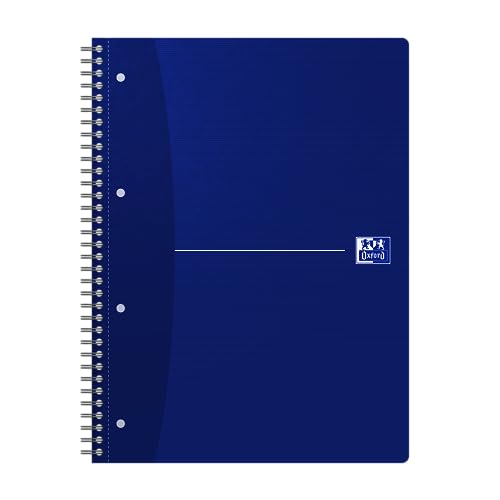 Oxford Collegeblock A4, kariert, original Blue, 70 Blatt, blau von Oxford