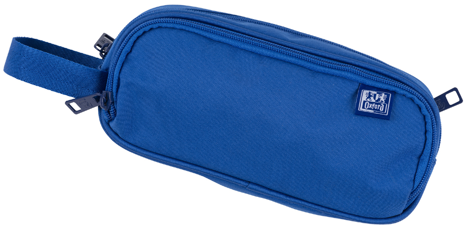 Oxford Schlamper-Etui , B-Smart, , Polyester, blau von Oxford