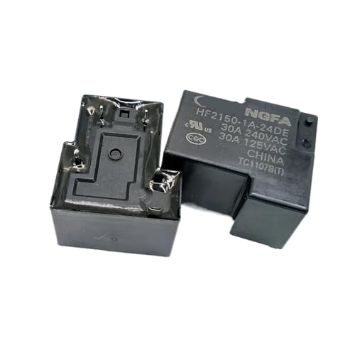 5 STÜCKE relais HF2150-1A-12DE HF2150-1A-24DE, ein satz schließer 30A4 pin 1A(HF2150-1A-24DE) von PABVRPYT