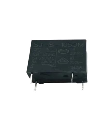 5 Teile/los SJ-S-105DM 5VDC SJ-S-112DM 12VDC SJ-S-124DM 24VDC 4PINS 5A Power Relais Austauschbare (JZC) HF32F(SJ-S-124DM 24V) von PABVRPYT