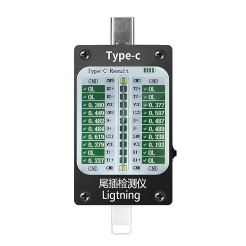 PACHHK V68 USB-Ladung mit automatischem Endstecker, Android Typ C, für Schnittstellengerät, Erkennungswerkzeug von PACHHK