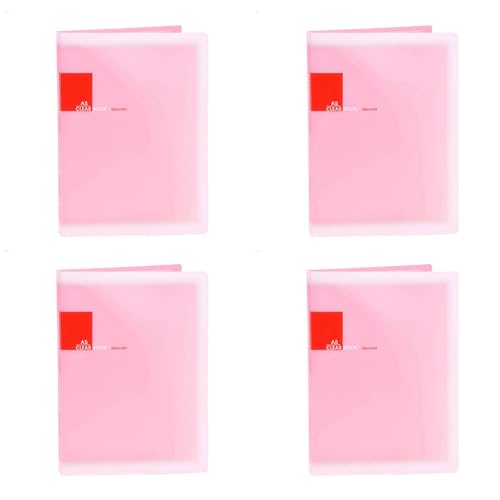 PAGJHRFJG 4X Kunststoff A5-Papier 20 Pockets Datei Dokument Ordner Halter - Rosa PAGJHRFJG 4X Kunststoff A5-Papier 20 Pockets Datei Dokument Ordner Halter - Rosa von PAGJHRFJG