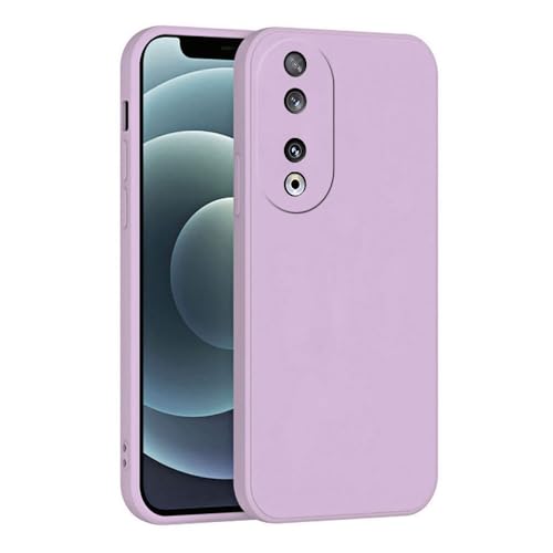 Solide Farbe Silikon Telefon Fall Kompatibel mit Honor 90 5G Hülle- Schlank und Schützend Back Case Cover von PAIX