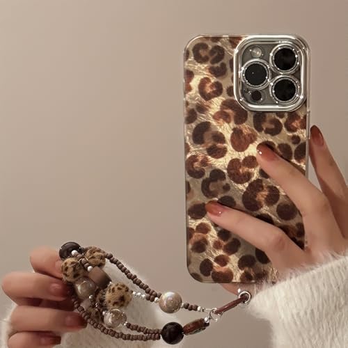 PAIXIKYZ Hülle Kompatibel mit iPhone 11, Retro Spicy Leopard Print Handyhülle mit Objektivfilm Etui von PAIXIKYZ