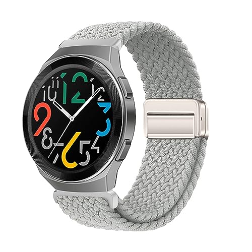 Nylon Armbänder für Huawei Watch GT 2e Armband, mit Verstellbares Magnetischem Verschluss Geflochtenes Sport Ersatzarmband für Herren Damen Kompatibel mit Huawei Watch GT 2e Uhrenarmband (18) von PAIYOTENDS