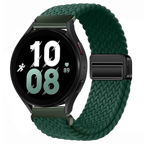 Nylon Armbänder für Samsung Galaxy Watch 7 40mm/44mm Armband, Verstellbares Magnetischem Verschluss Geflochtenes Sport Ersatzarmband für Herren Damen Kompatibel mit Galaxy Watch 7 40mm/44mm (10) von PAIYOTENDS