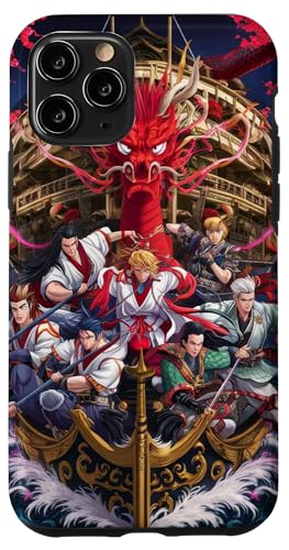 Hülle für iPhone 11 Pro 7 Lucky Gods, Japan, Fortune, Shichifukujin, Reichtum, Anime von PALI SPA