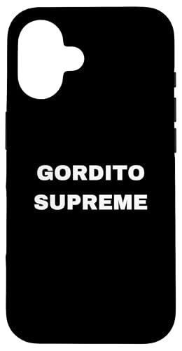 Hülle für iPhone 16 GORDITO SUPREME, Mexikanisches Essen Taco Burrito Liebhaber, Männer Frauen von PALI SPA