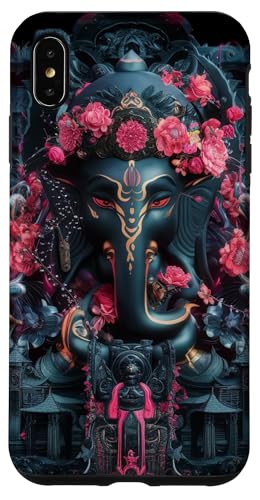 Hülle für iPhone XS Max Schöne Ganesh, Elefant, Ganapati, Vinayaka, elegante Kunst von PALI SPA