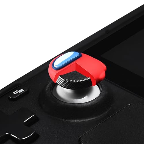 Switch Joystick Kappen kompatibel mit Switch/OLED/Lite Controller Zubehör, PALPOW Niedliche Silikon Switch Knöpfe Thumb Grips Caps, 6 Stück - Astronauten von PALPOW