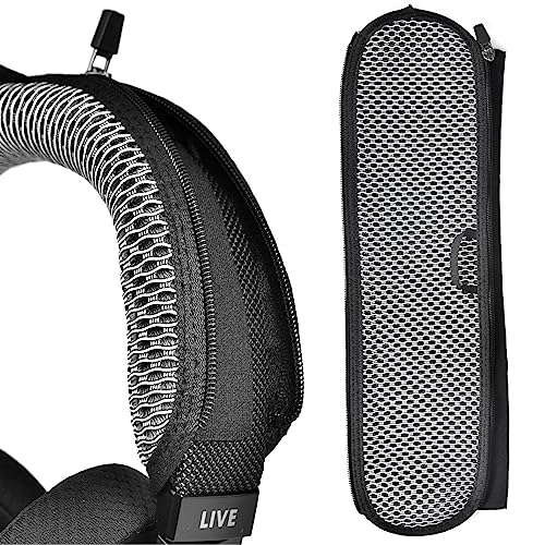 Palumma Für Sony WH-1000XM5 Kopfhörer-Kopfband-Abdeckung, Ersatz-Kopfband-Kissenpolster, Schutz für JBL Tune, JBL Live-Serie, Kopfhörer (grau) von PALUMMA