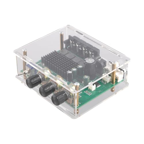 PAMENET TPA3116D2 Audio-Verstärkerplatte, Stereo-Digital-Verstärker, 2 Kanäle, 80 Wx2, mit Gehäuse von PAMENET