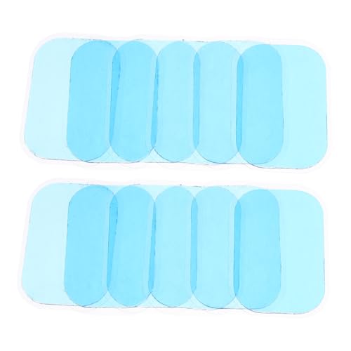 PAMINGONO 50 Stück Smarter Fitness-patch Massage-gel-pad Gelkissen Für Den Täglichen Gebrauch Kompakter Bauchgurt-patch Bequemer Ab-stimulator Praktisches Gel-pad Transparenter Gelkleber von PAMINGONO