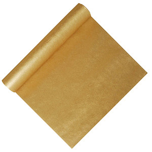 PAPSTAR Tischläufer soft selection 19869 gold 40,0 cm x 4,8 m von PAPSTAR