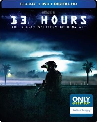 13 Hours: The Secret Soldiers of Benghazi Steelbook with Bonus Content (Blu Ray + DVD + Digital HD) von PARAMOUNT PICTURES