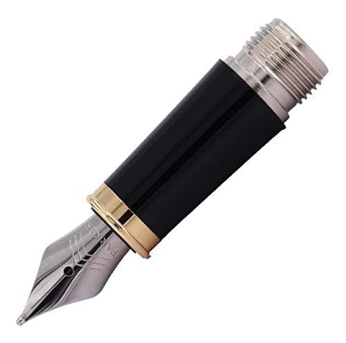 Parker IM Schwarz Gold Trim Feder Abschnitt – Mittel – Edelstahl von PARKER