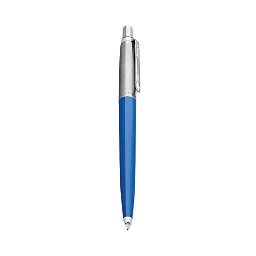 Parker Jotter Originals Kugelschreiber | Klassisches Blau | Mittlere Spitze | Blau Tinte, 1 Stück (1er Pack) von Parker