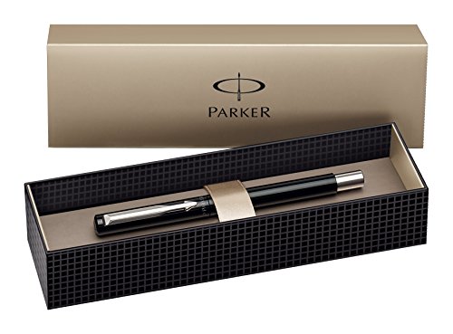 Parker Vector Füllfederhalter (Strichbreite M, Geschenkbox) schwarz von PARKER