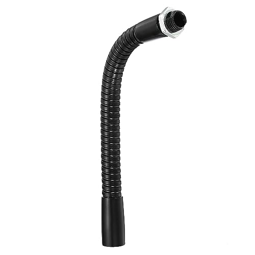 PATIKIL 15cm/5.9" Mikrofon Schwanenhals M10 Schlauch Flexibel Arm Verlängerung Schwarz von PATIKIL