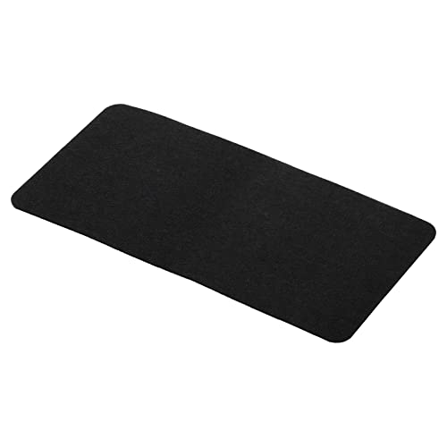 PATIKIL 33cm x 70cm Schreibtischunterlage, Filz Tischunterlage, Tischmatte Rutschfester Schreibtisch Auflage Tisch-Schutz Unterlage für Büro Home Office, 1pcs, Schwarz von PATIKIL