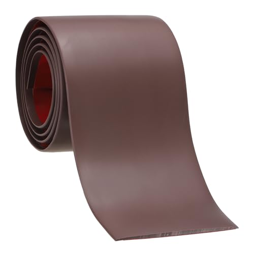 PATIKIL Selbstklebende Bodenübergangsleiste 76 mm x 2 Meter, Vinyl Laminatboden Flachteiler zum Verbinden von Bodenfugen Türrahmen Teppichabdeckung Bodenfliesen Kaffee von PATIKIL