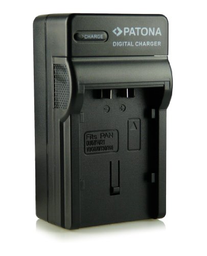 PATONA 3in1 Ladegerät für VW-VBG070 / VW-VBG130 / VW-VBG260 Akkus kompatibel mit Panasonic HDC-DX HDC-SD HDC-HS HDC-SX HDC-TM SDR-H Serie von PATONA