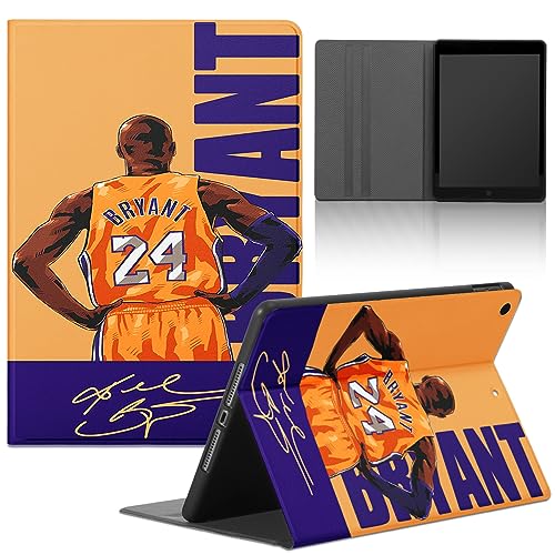 PBNDJVG Schwarz Tablet Schutzhülle für Lenovo Tab M11 2024 11" Hülle,Karikatur Basketball Player Star 24 Muster PU Leder Flip Schutzhülle TPU Weiches Silikon Stoßfeste Verstellbar Case,Cool von PBNDJVG