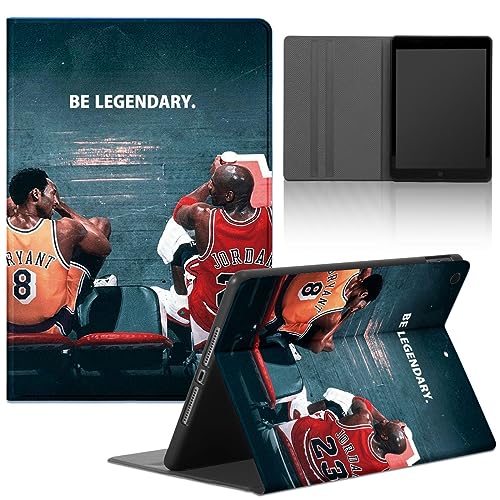 PBNDJVG Schwarz Tablet Schutzhülle für Xiaomi Redmi Pad Pro 12,1" 2024 Hülle,Karikatur Basketball Player Star 24 Muster PU Leder Flip Schutzhülle TPU Weiches Silikon Stoßfeste Verstellbar Case,Anime von PBNDJVG