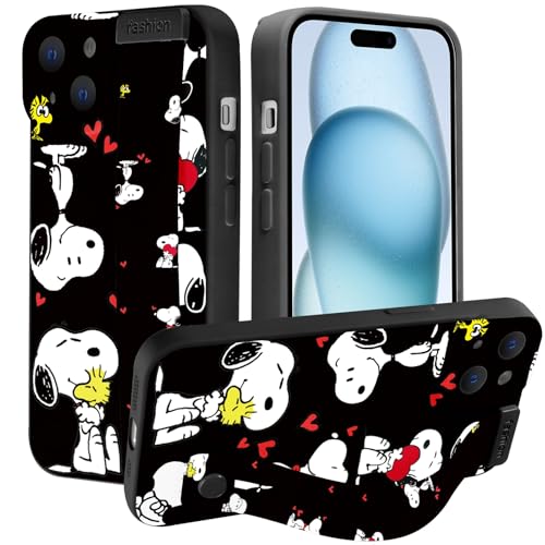 PBNDJVG Wristband Handyhülle für iPhone 16 Pro Max Hülle 6,9",Kawaii Cartoon Anime Characters Design Muster Case Armband TPU Silikon Stoßfeste Verstellbares Handgelenkband Cover,Anime von PBNDJVG