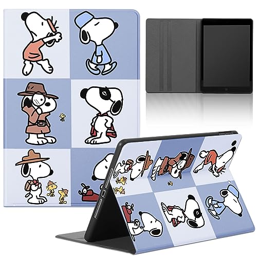 Tablet Hülle für Apple iPad Air 13" M2 2024 Hülle, Schön Kawaii Cartoon Anime Schutzhülle mit Verstellbar Standfunktion Ultradünne PU Leder Flip Case Stoßfest Tablet Folio, A1 von PBNDJVG