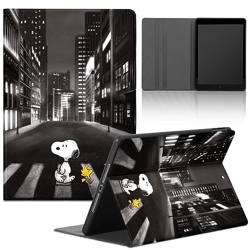 Tablet Hülle für Apple iPad Air 13" M2 2024 Hülle, Schön Kawaii Cartoon Anime Schutzhülle mit Verstellbar Standfunktion Ultradünne PU Leder Flip Case Stoßfest Tablet Folio, D1 von PBNDJVG