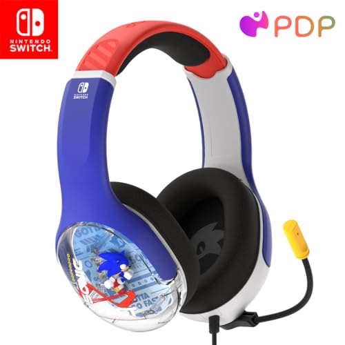 PDP AIRLITE Kabelgebundenes Headset Realmz Sonic Nintendo Switch von PDP