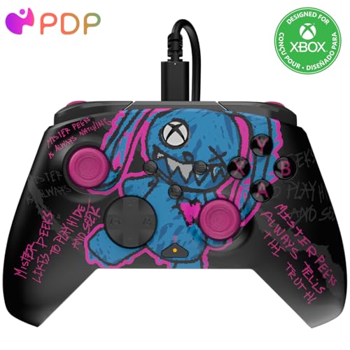 PDP XBX Rematch GLOW Wired Controller Mister Peeks von PDP