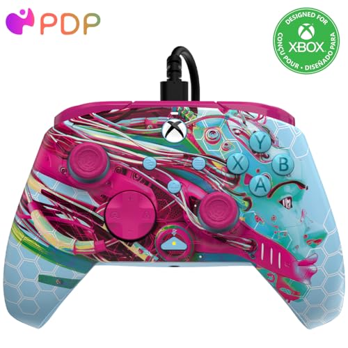 PDP Xbox REMATCH GLOW Wired controller ANDROID DREAMS von PDP