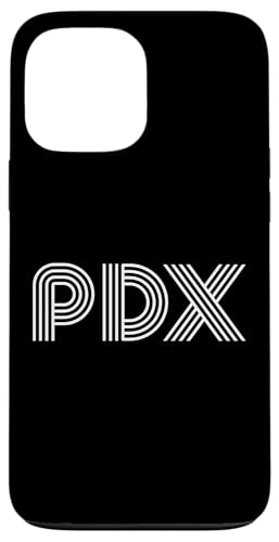 Hülle für iPhone 13 Pro Max PDX von PDX Portland Oregon Retro Linear Designs