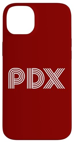 Hülle für iPhone 14 Plus PDX von PDX Portland Oregon Retro Linear Designs