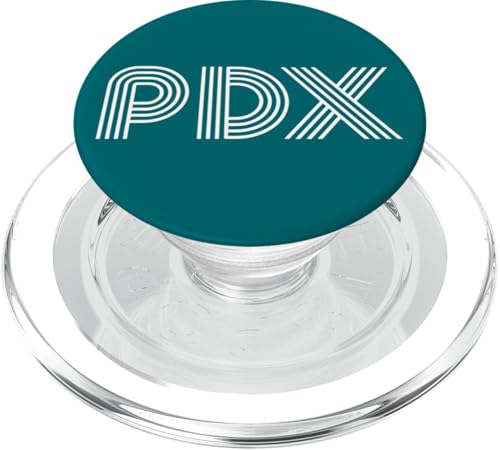 PDX PopSockets PopGrip für MagSafe von PDX Portland Oregon Retro Linear Designs