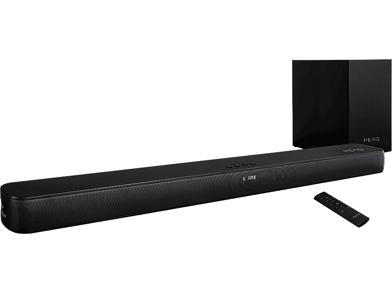 PEAQ PEB 120 2.1, Soundbar, Schwarz matt von PEAQ