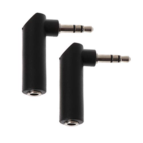 PEILINZE 90 Grad Rechtwinkliger 3 5-mm Stecker Auf Buchse Adapter 3-poliger Konverter Kopfhörer Mikrofon Stereo Stecker von PEILINZE